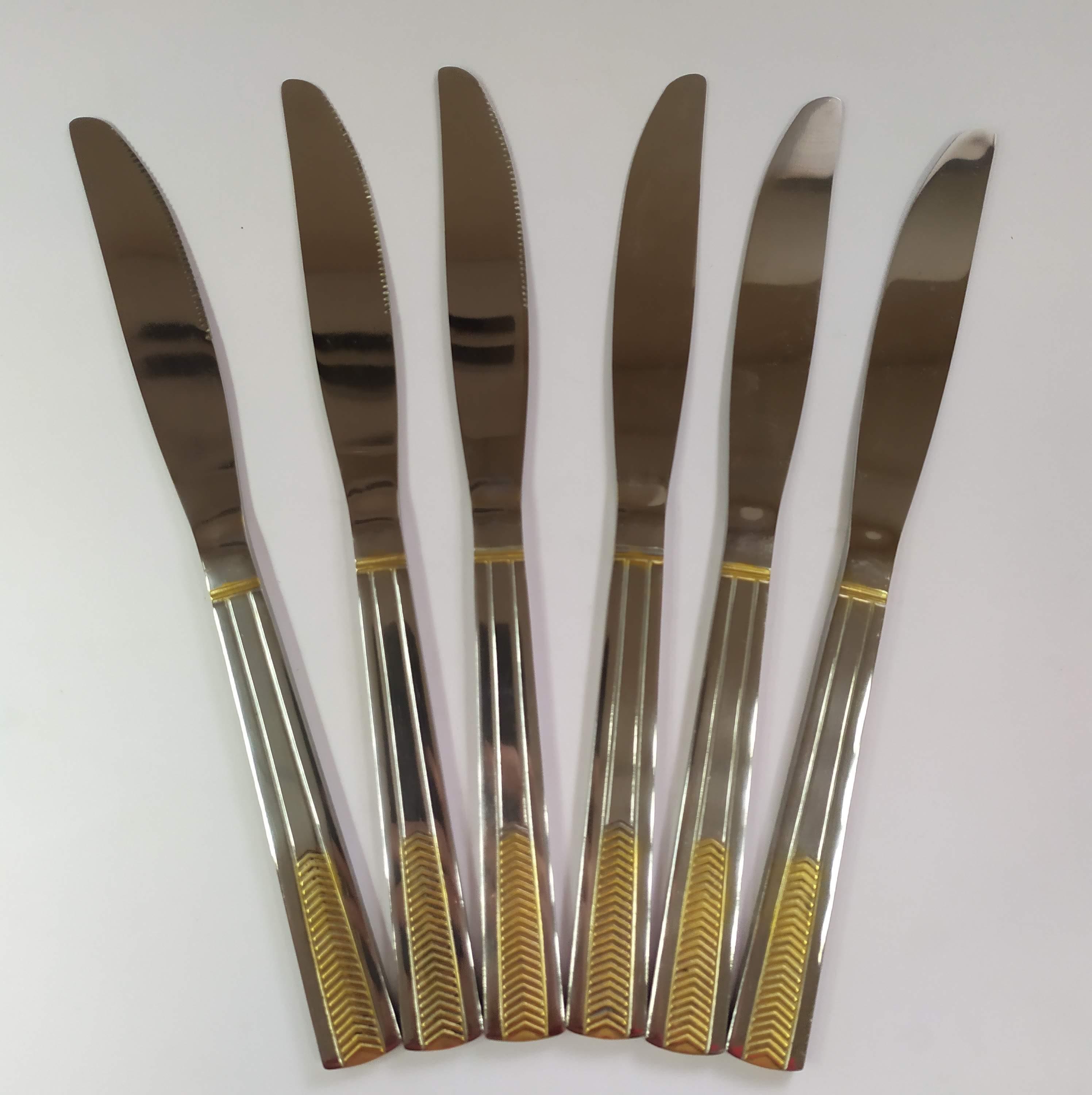 Нож столовый Dynasty 6 шт. DN-14974