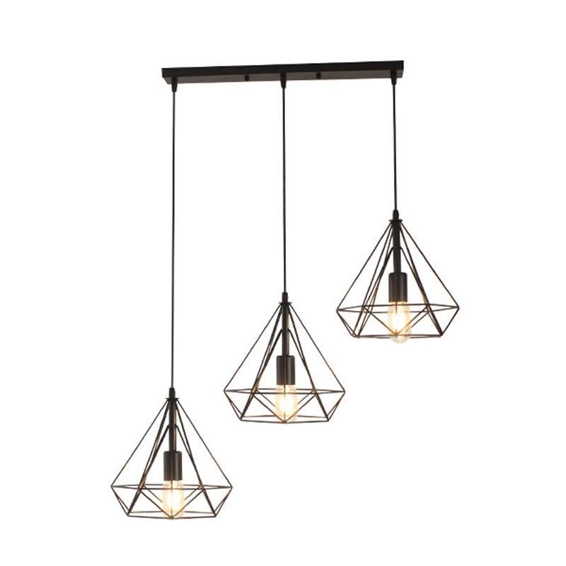 Люстра лофт GLD-18114-3 на 3 плафона