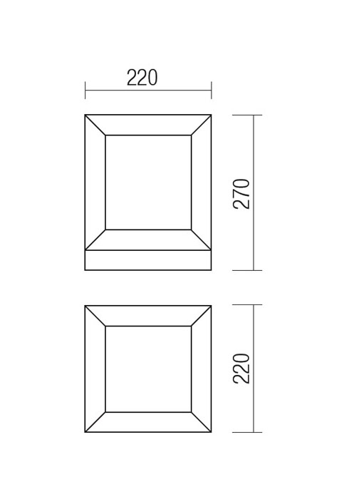 Світильник вуличний Redo 9170 Landmark - фото 3