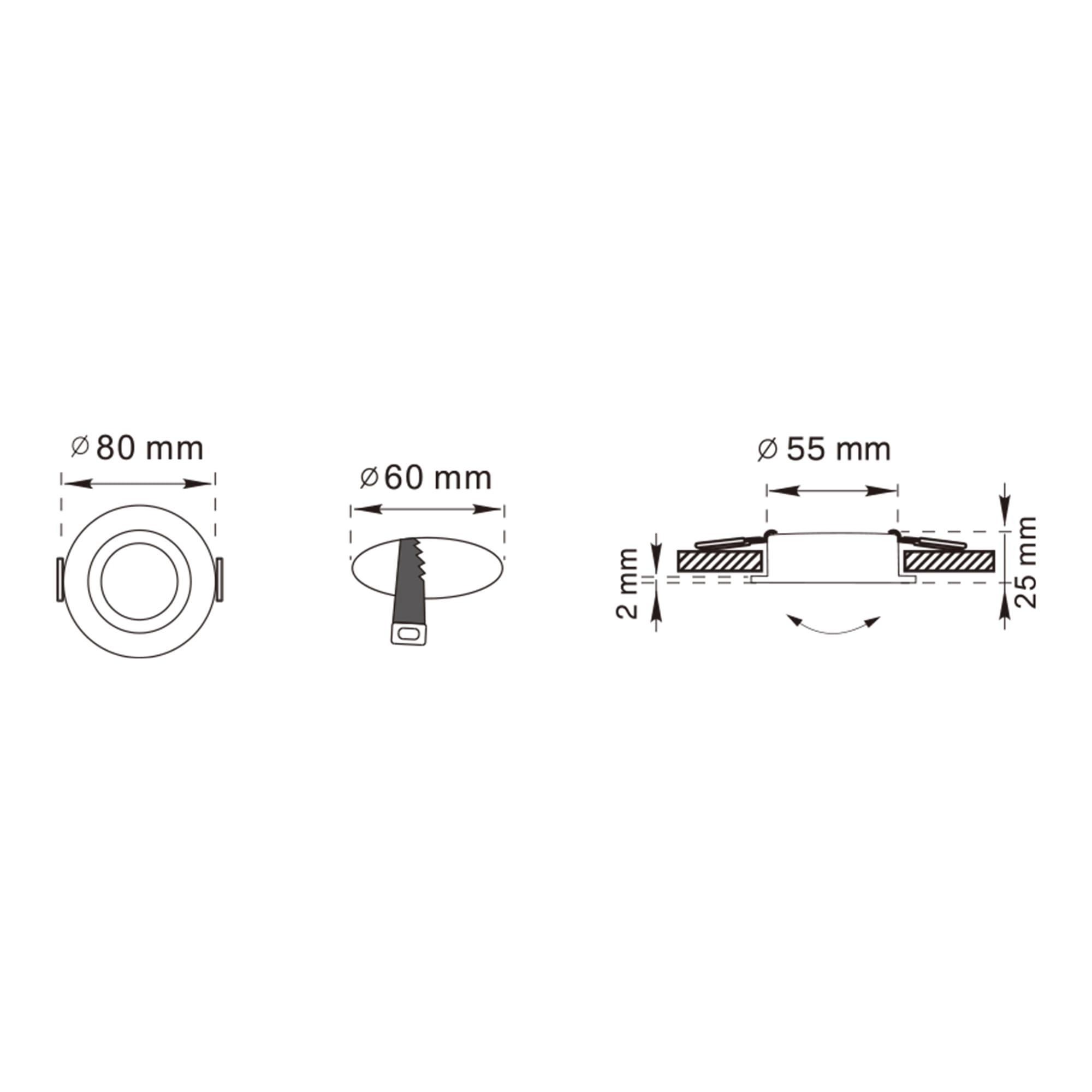 Точечный светильник Zuma Line OB2211CL01-BL FINN - фото 2 Точечный светильник Zuma Line OB2211CL01-BL FINN - фото 2