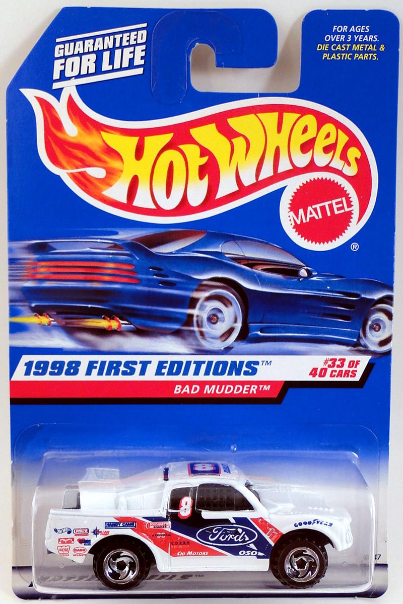 Игрушечная машинка Hot Wheels Bad Mudder Ford F-150 Baja Truck 1998 First Editions №662 (18847)