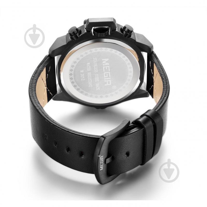 Часы Megir Black MG2052 (ML2052G-BK-1) - фото 3