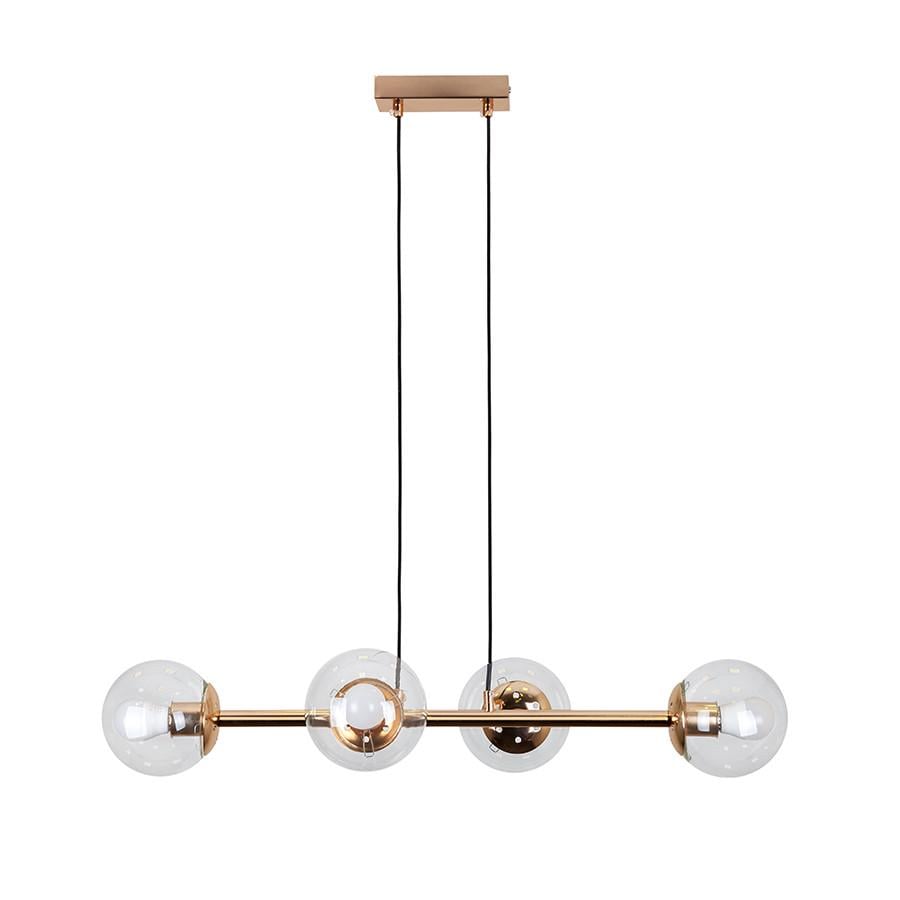 Люстра 7529909-4 Gold/Cl Золотой/Прозрачный (lvs4790) - фото 1