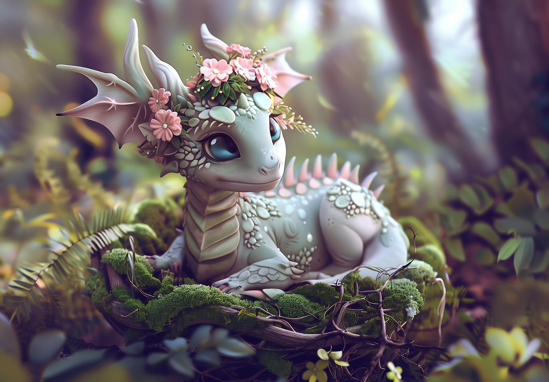 Пазл дерев'яний класичний Білий дракон А3 дерев'яна коробка 200 ел. (Dem47-DER-A3-Class)