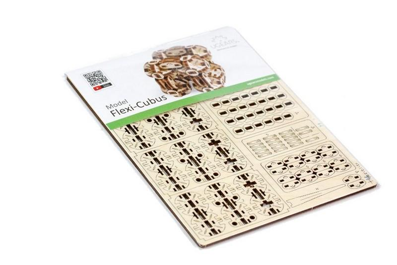 Пазл механический 3D UGEARS Сферокуб (2208) - фото 2 Пазл механический 3D UGEARS Сферокуб (2208) - фото 2