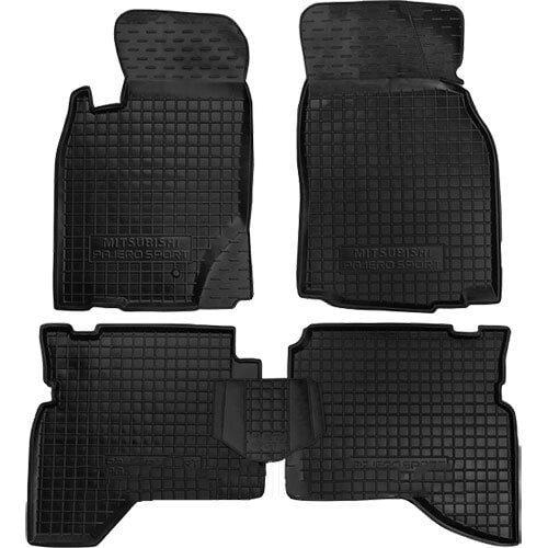 Коврики автомобильные AVTO-Gumm Mitsubishi Pajero Sport I 96-08 Черный (11238) Коврики автомобильные AVTO-Gumm Mitsubishi Pajero Sport I 96-08 Черный (11238)