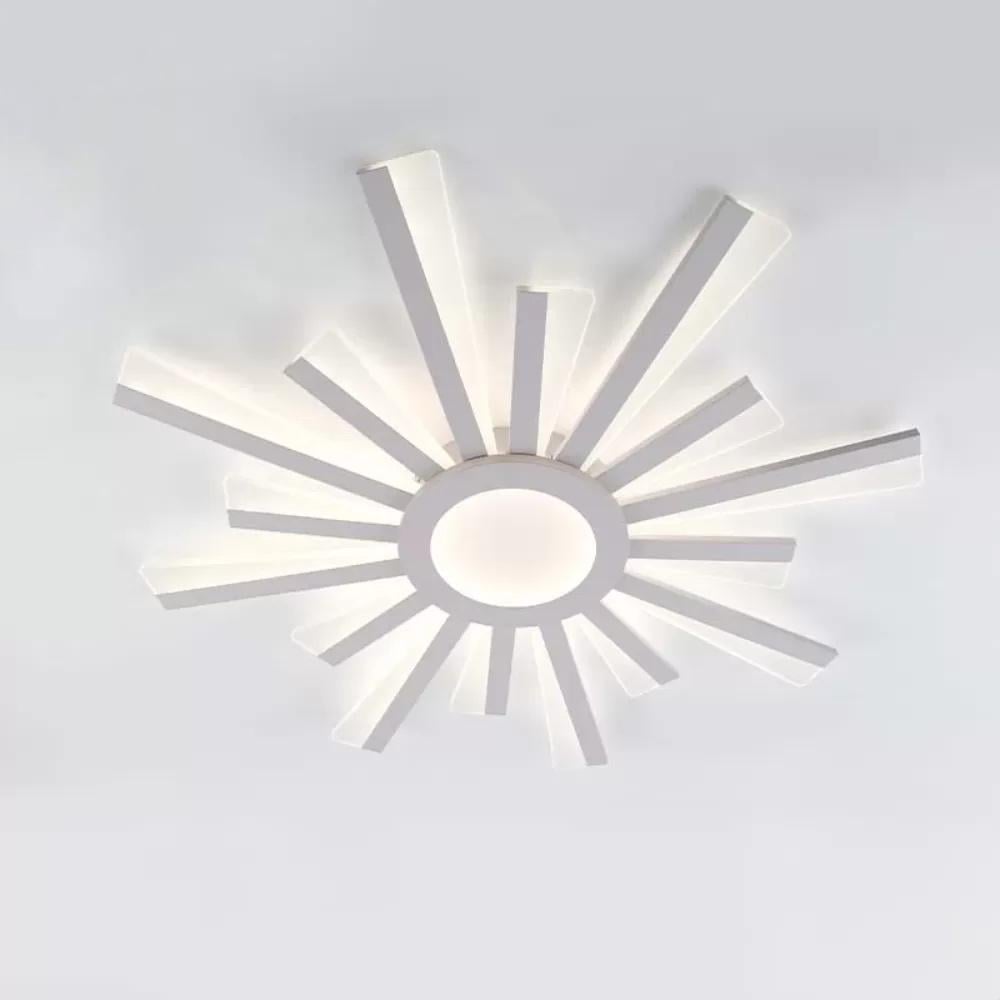 Люстра светодиодная ESLLSE TERESA 100W/R/APP/680х50/220V/IP20 White (27712867)