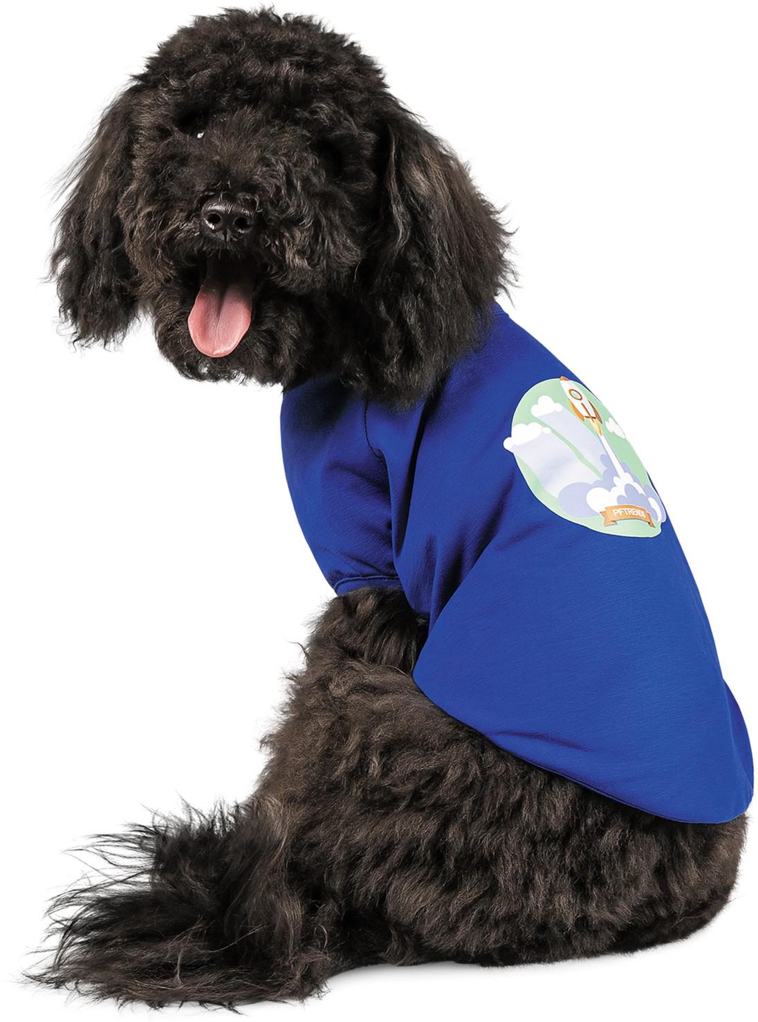 Футболка Pet Fashion Галактика S Синий (4823082416011)