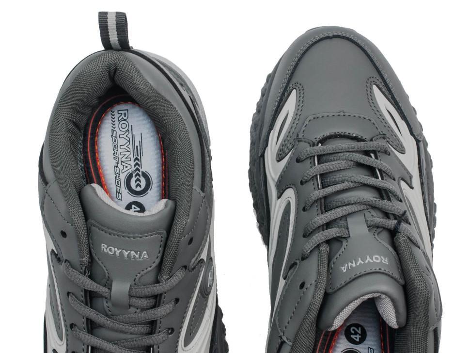 Кросівки Royyna 7243046 р. 46 Сірий (22946) - фото 4 Кросівки Royyna 7243046 р. 46 Сірий (22946) - фото 4