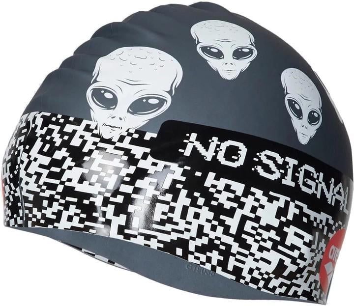 Шапка для плавания Arena PRINT 2 Безумный сигнал Unisex OSFM (3468336701546)