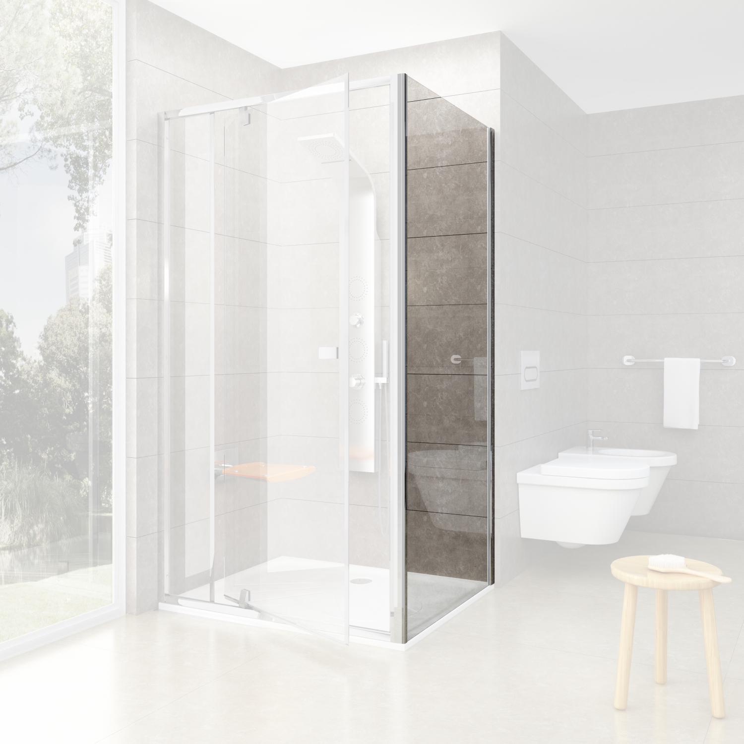 Душова стінка Ravak Pivot PPS 90G70C00Z1 90x190 см профиль Хром (90517) - фото 3