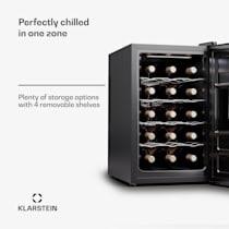 Винний холодильник KLARSTEIN Silent Vino 15 Uno 10045377 - фото 2