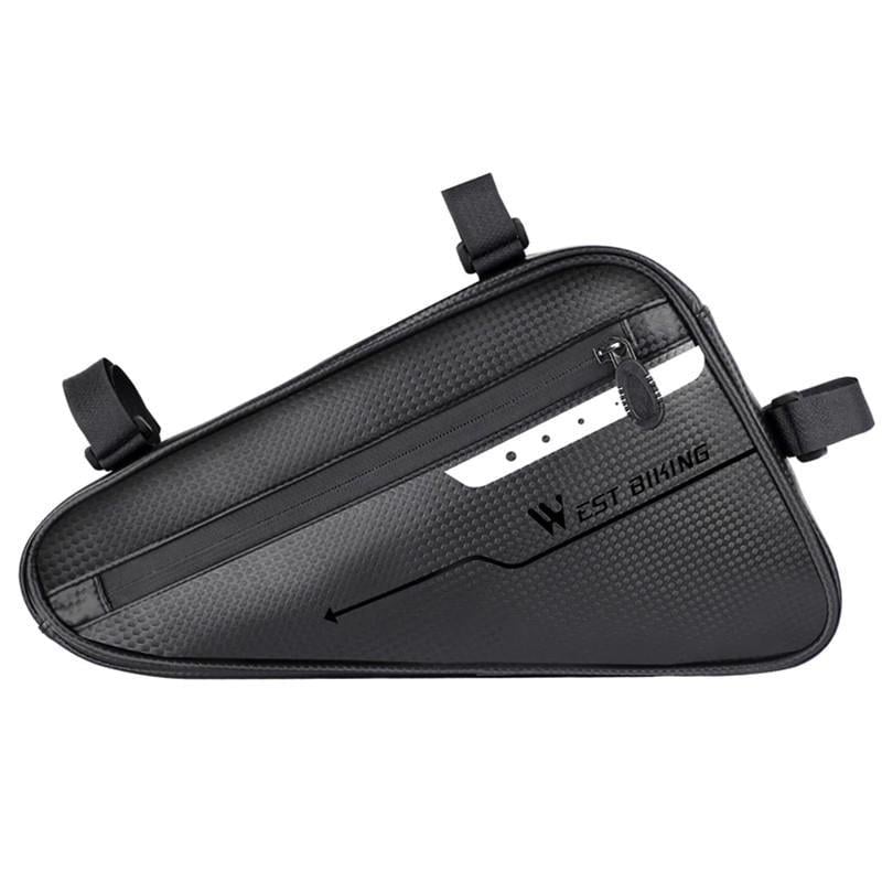Сумка велосипедная West Biking PRO 1299 под раму треугольная водонепроницаемая Black (784780636)