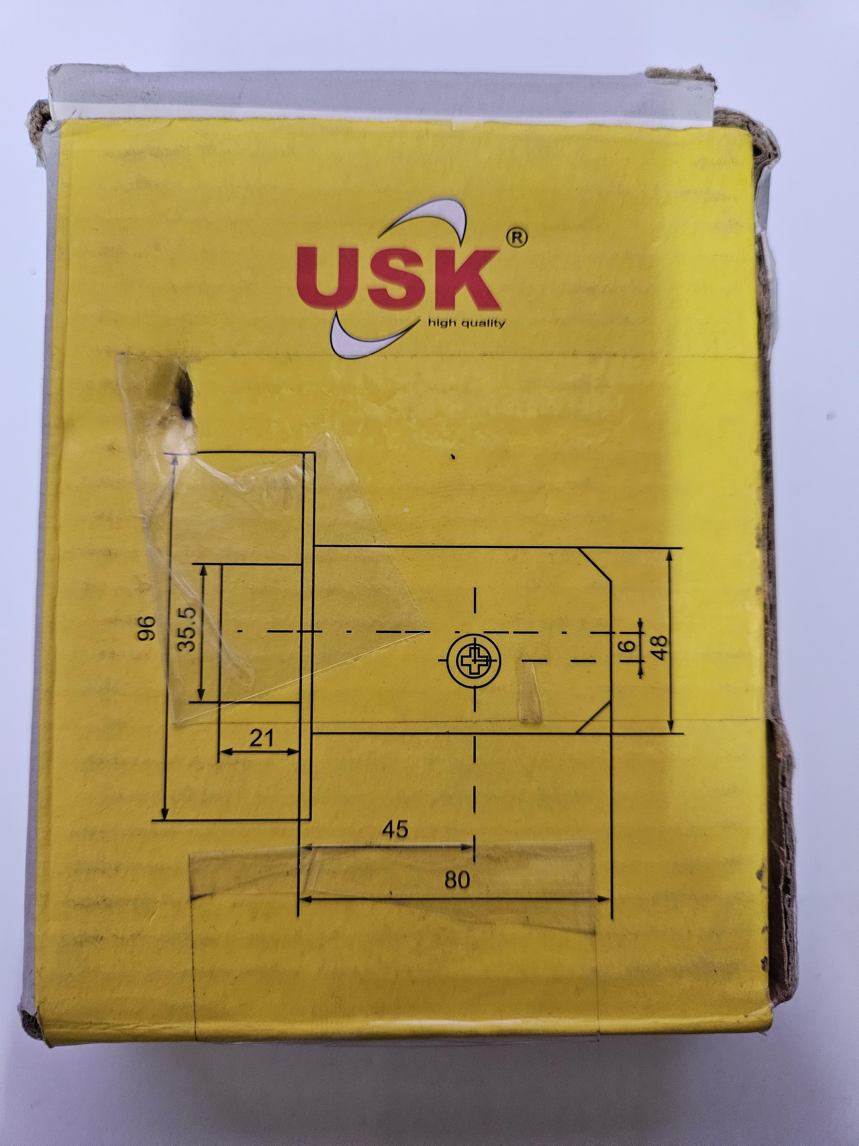 Замок врізний USK 45-R (3170) - фото 4