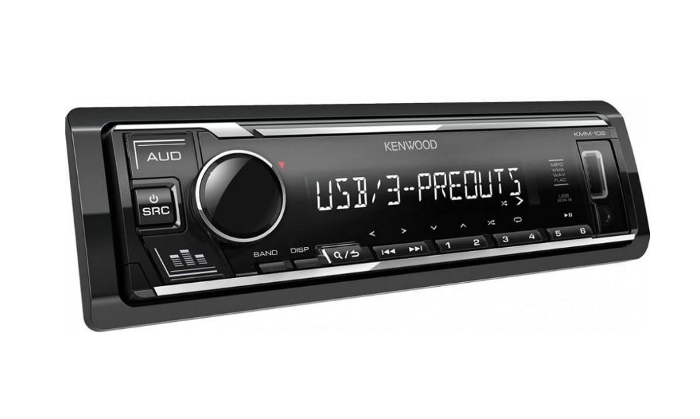 Магнитола Kenwood KMM-106