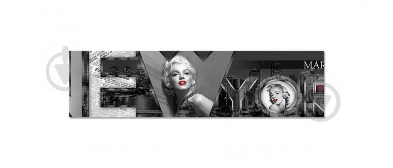 Наклейка вінілова фартух кухонний Zatarga "Мерлін Монро" 650х2500 мм (Z181334/1) Наклейка вінілова фартух кухонний Zatarga "Мерлін Монро" 650х2500 мм (Z181334/1)