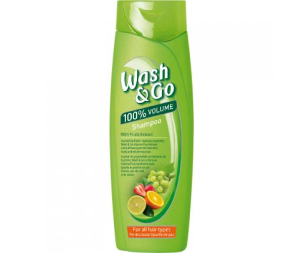 Шампунь Wash&Go з екстрактами фруктів для всіх типів волосся 360 мл (8008970056777) - фото 1