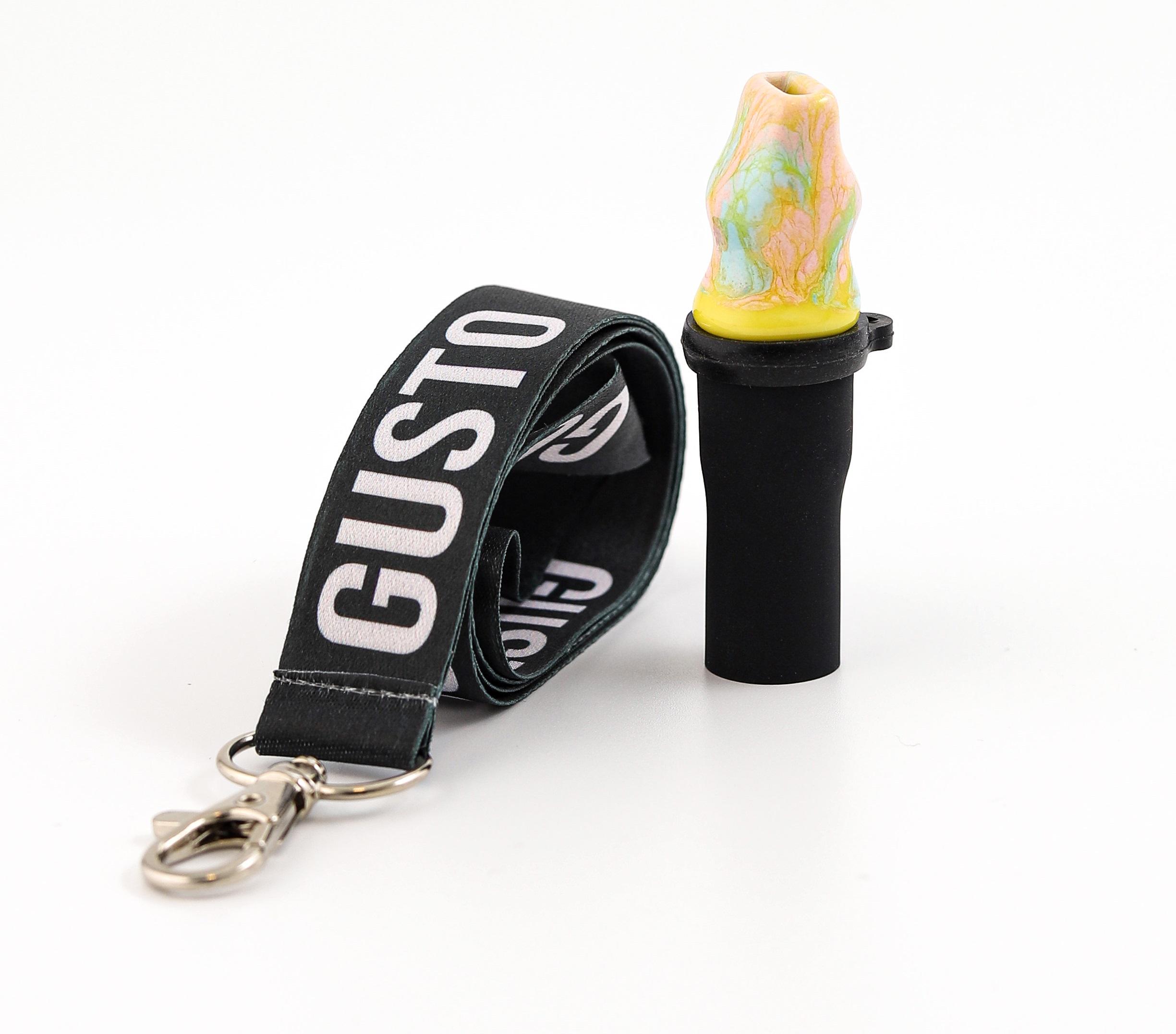 Мундштук персональный Gusto Color Yellow/Green (23GB010810)