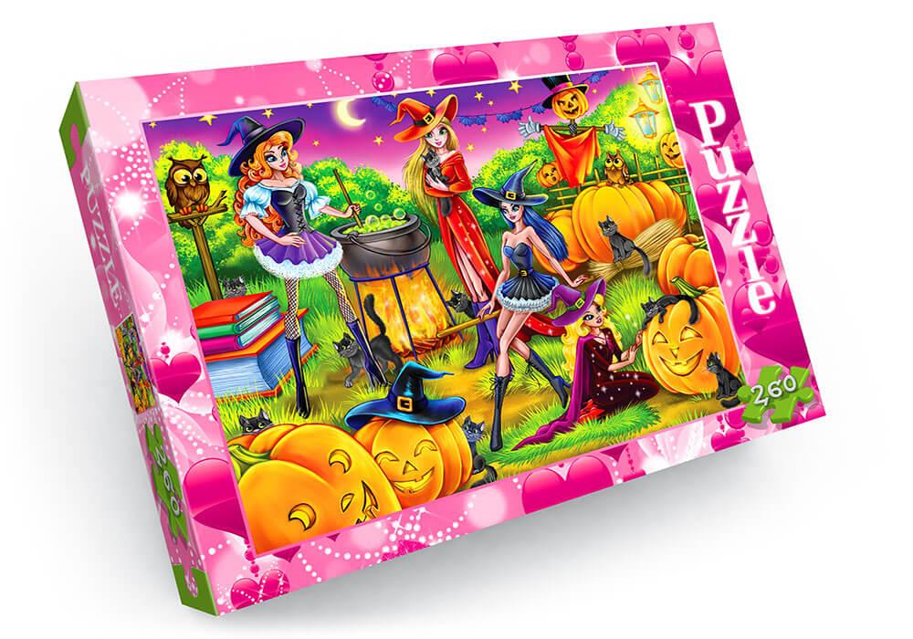 Пазлы детские Гламурные красотки 330х230 мм 260 эл.