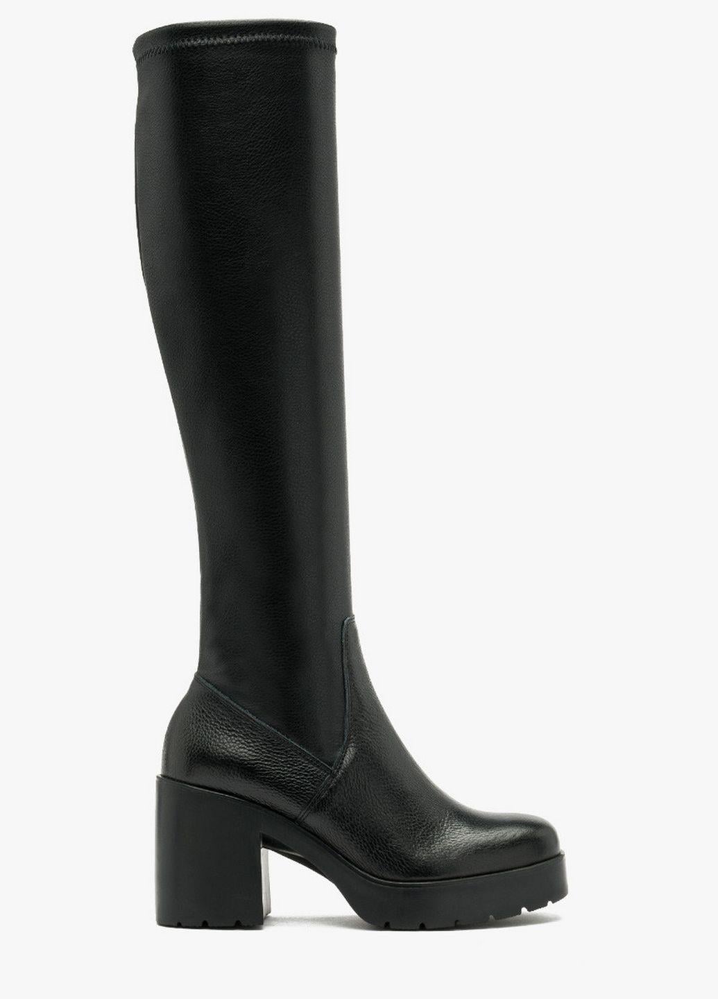 Сапоги женские RYLKO р. 37 Черный (6WXN5_X_M_6SE)