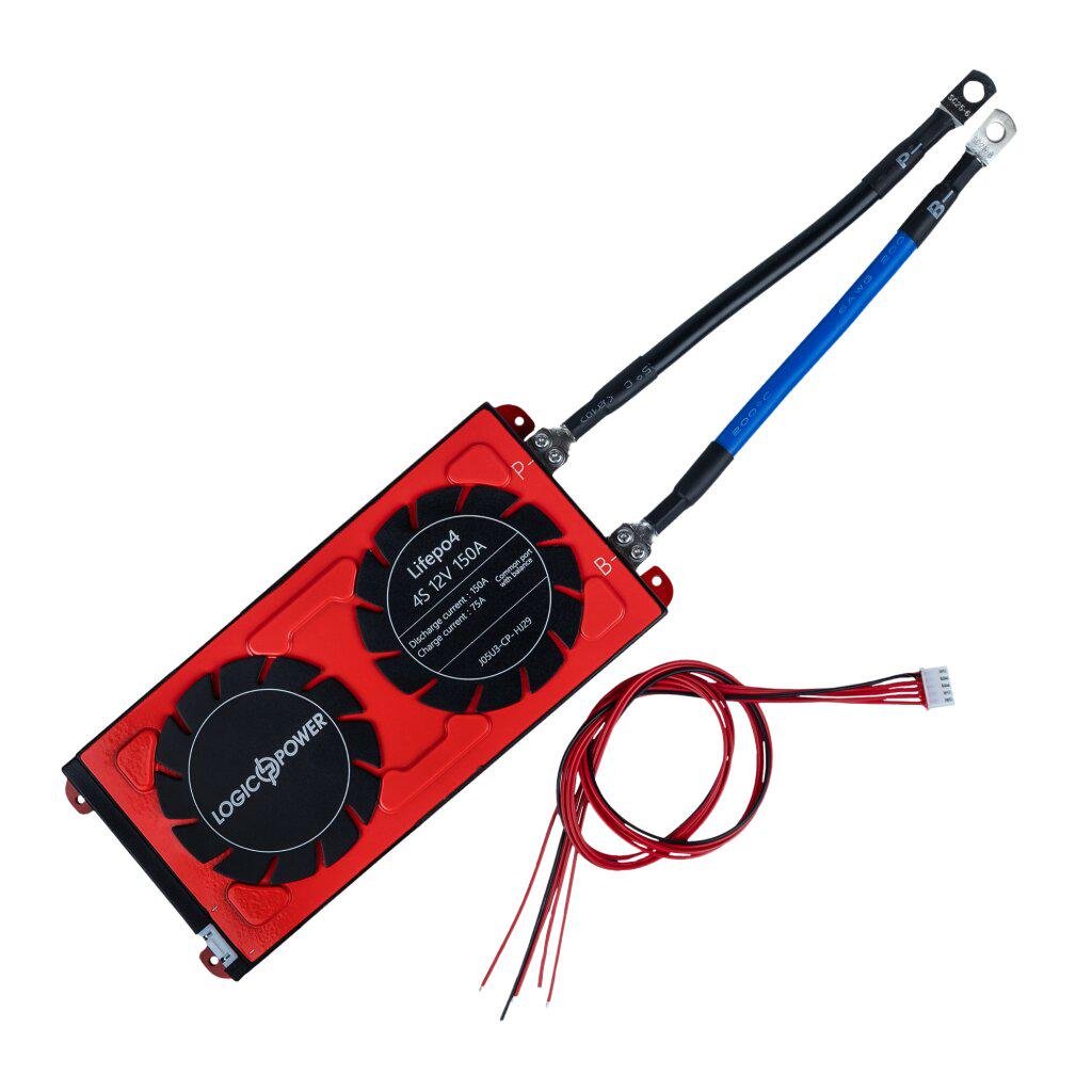 Контроллер защиты LogicPower LP BMS LifePO4 4S функция балансировки Dis 150А/Ch 75А 12V (28798453) - фото 2