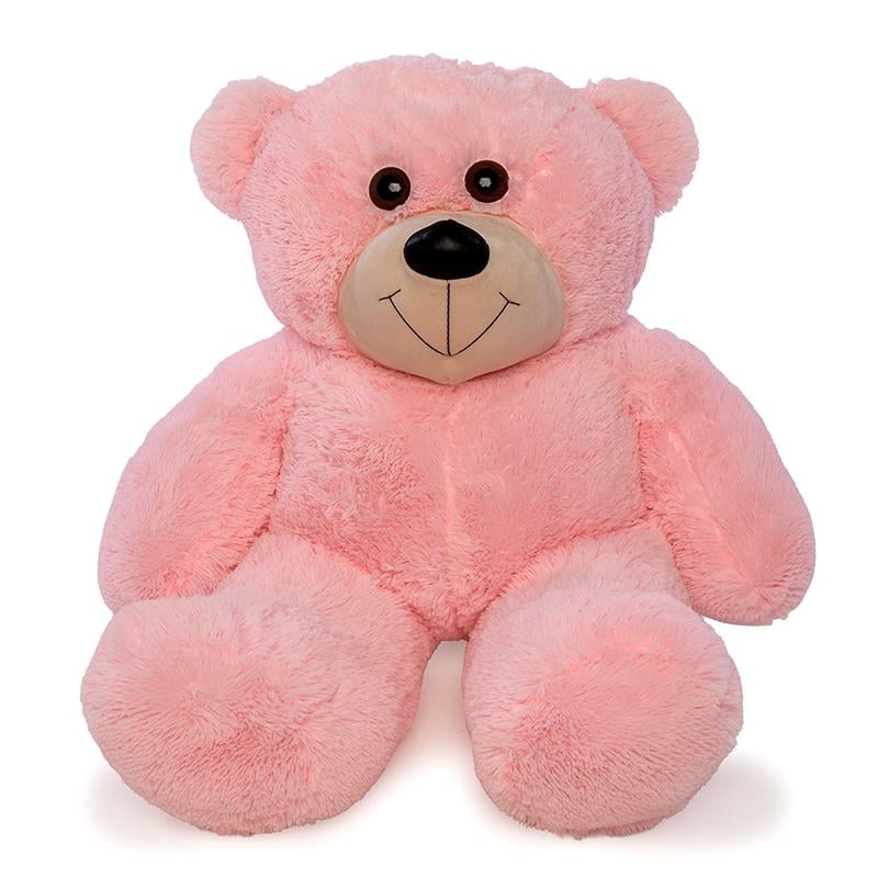 М'яка іграшка Ведмедик Kospa 60 см Рожевий (1427)