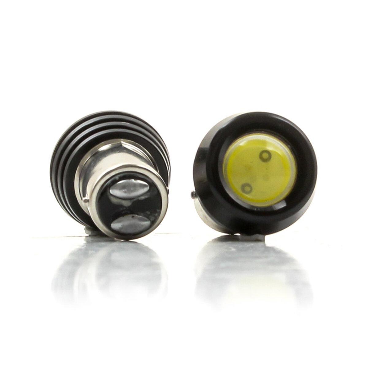 Автолампа LED Solar 12V S25 BAY15D 1SMD 1,5W+Lens White (3965-e40cb) - фото 2