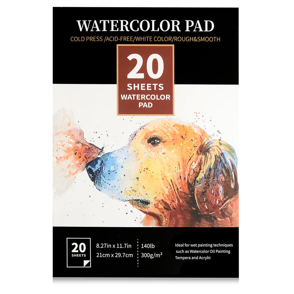 Папір для акварелі Watercolor Pad А4 21x29,7 см 20 аркушів