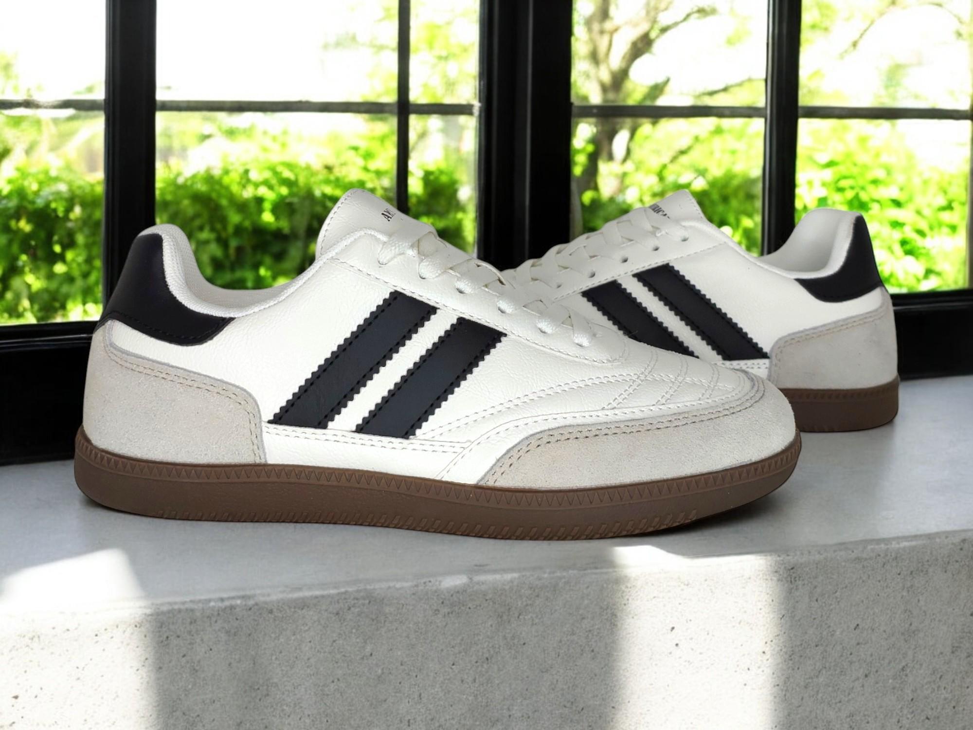 Кросівки American club 32W натуральна шкіра р. 42 Білий (25186377) - фото 2