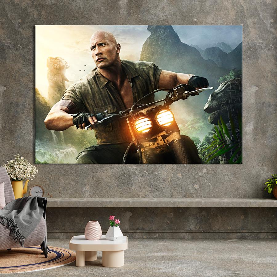 Настенний декор Джуманджи: Зов джунглей 120x80 см (A49-1)