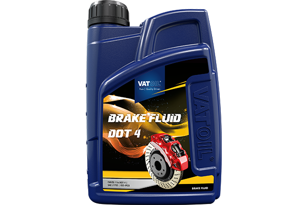 Гальмівна рідина Vatoil DOT4 1 л SAE J 1703 FMVSS DOT4 (VAT DOT4)