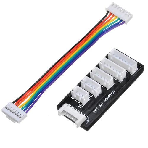 Плата балансування адаптер JST-XH для зарядки LiPo акумуляторів 2S-6S (764200)