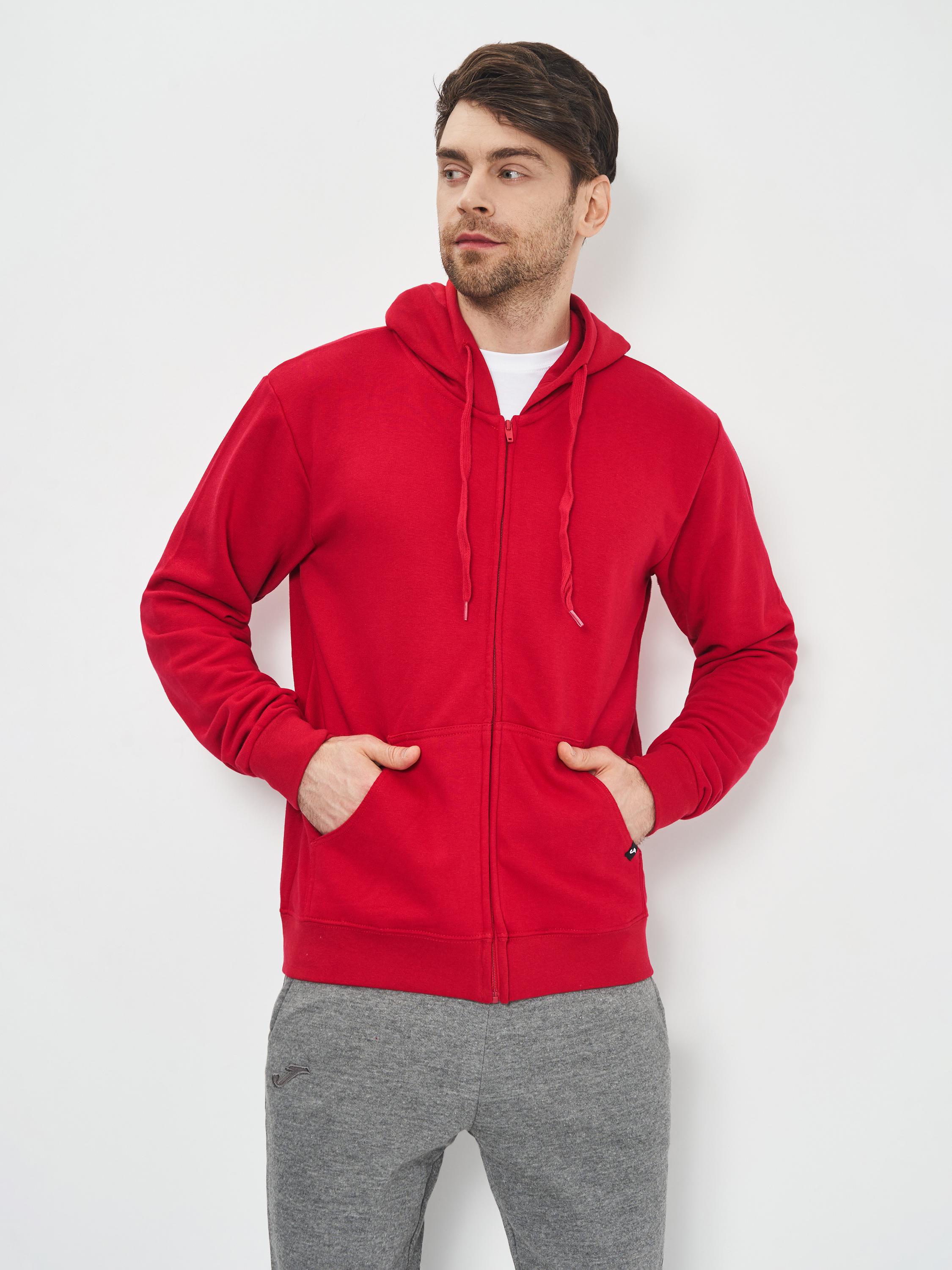 Олімпійка Joma 102109.600 Jungle Zip-Up Hoodie M Red (8424309609665)