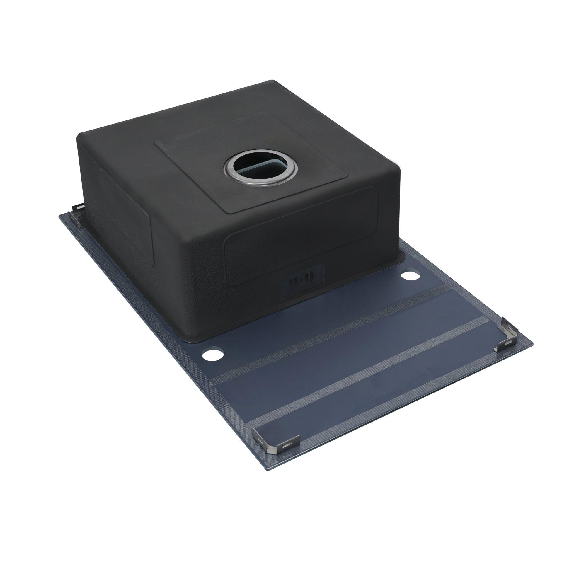 Мийка кухонна Platinum Handmade White Glass 780х510х200 мм - фото 6