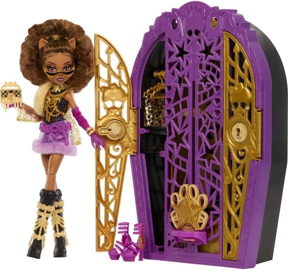 Кукла Monster High Clawdeen Wolf with Dress-Up Closet Кукла Monster High Clawdeen Wolf with Dress-Up Closet