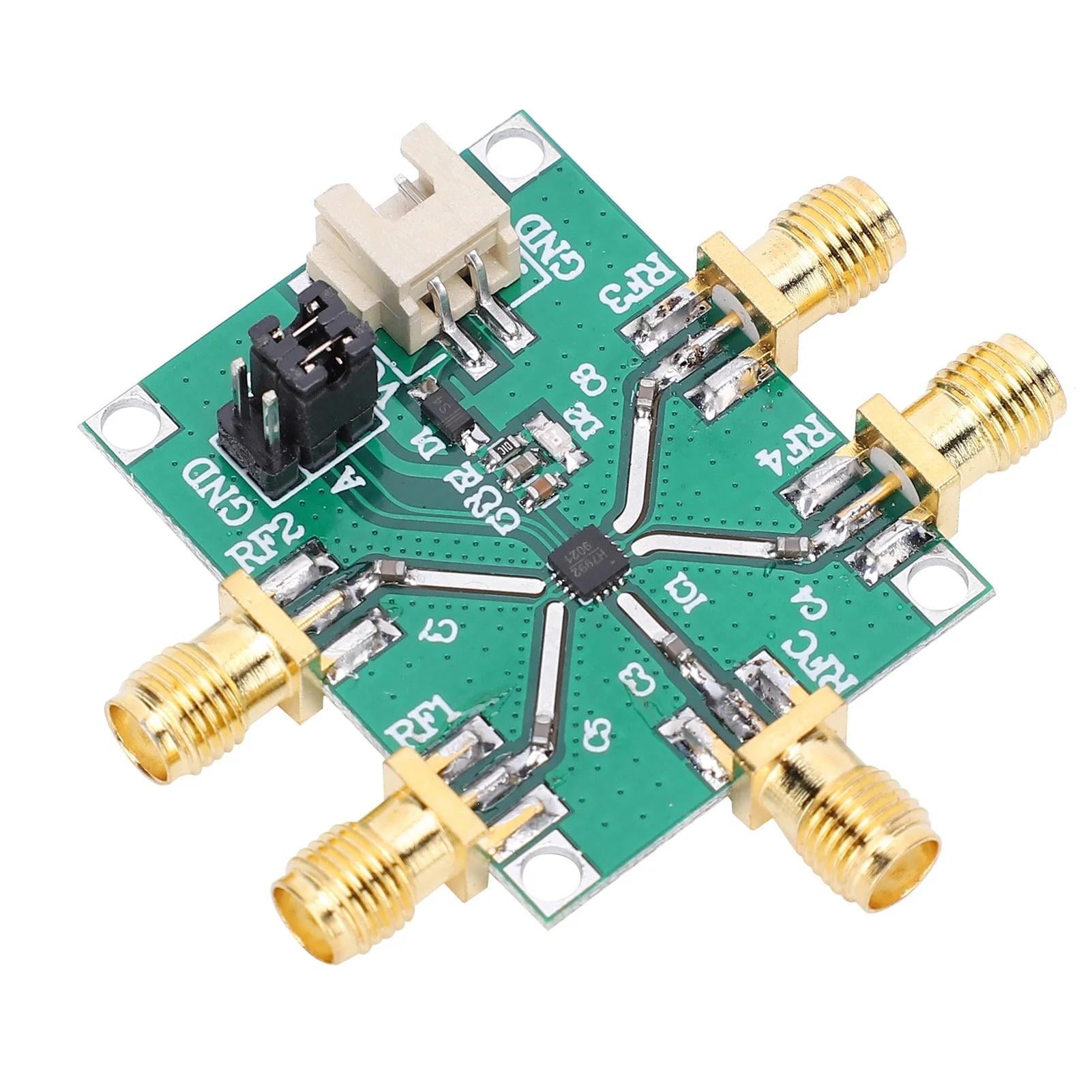 Коммутатор радиовходов HMC7992 1х4 RF switch диапазон 0,1–6ГГц высокочастотный переключатель сигнала (00-00029968)