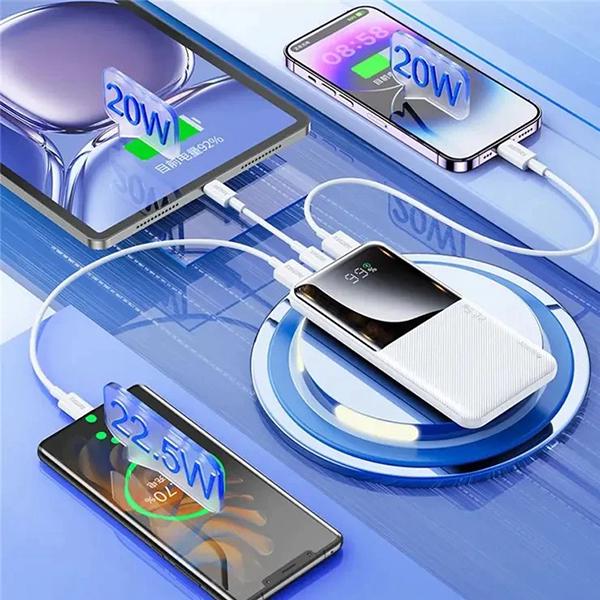 Повербанк Remax RPP-623 20000 мАч 22,5 W PD/QC Белый - фото 3 Повербанк Remax RPP-623 20000 мАч 22,5 W PD/QC Белый - фото 3