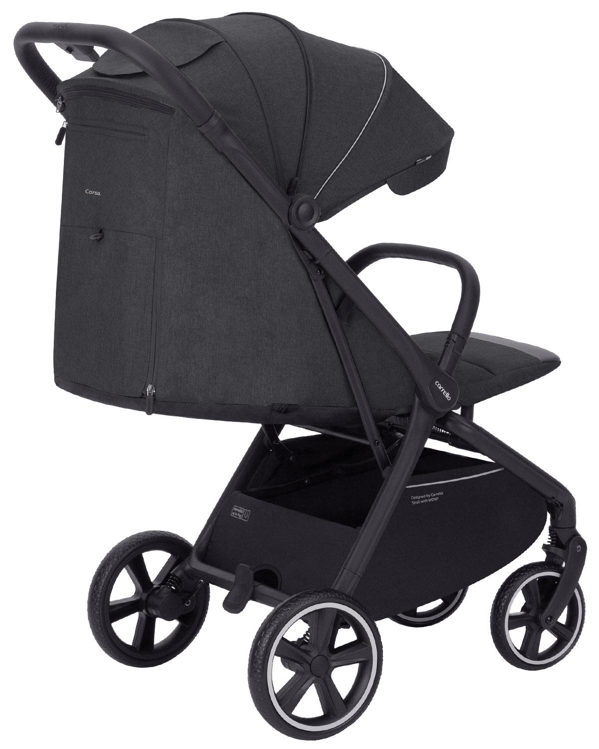 Коляска детская Carrello Corsa Frost Black (CRL-5518) - фото 6