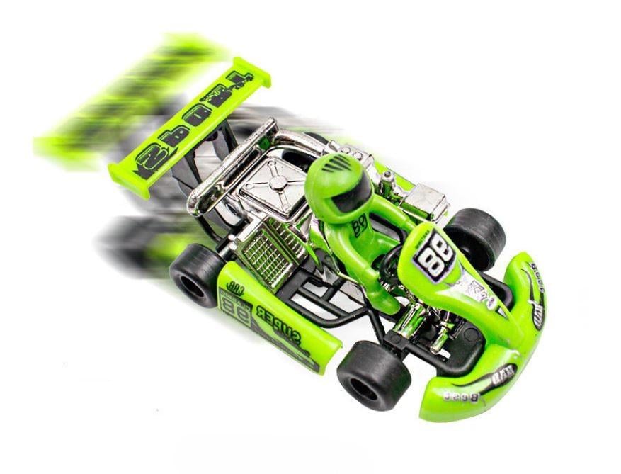 Машинка гоночна інерційний привод Зелений (0216)