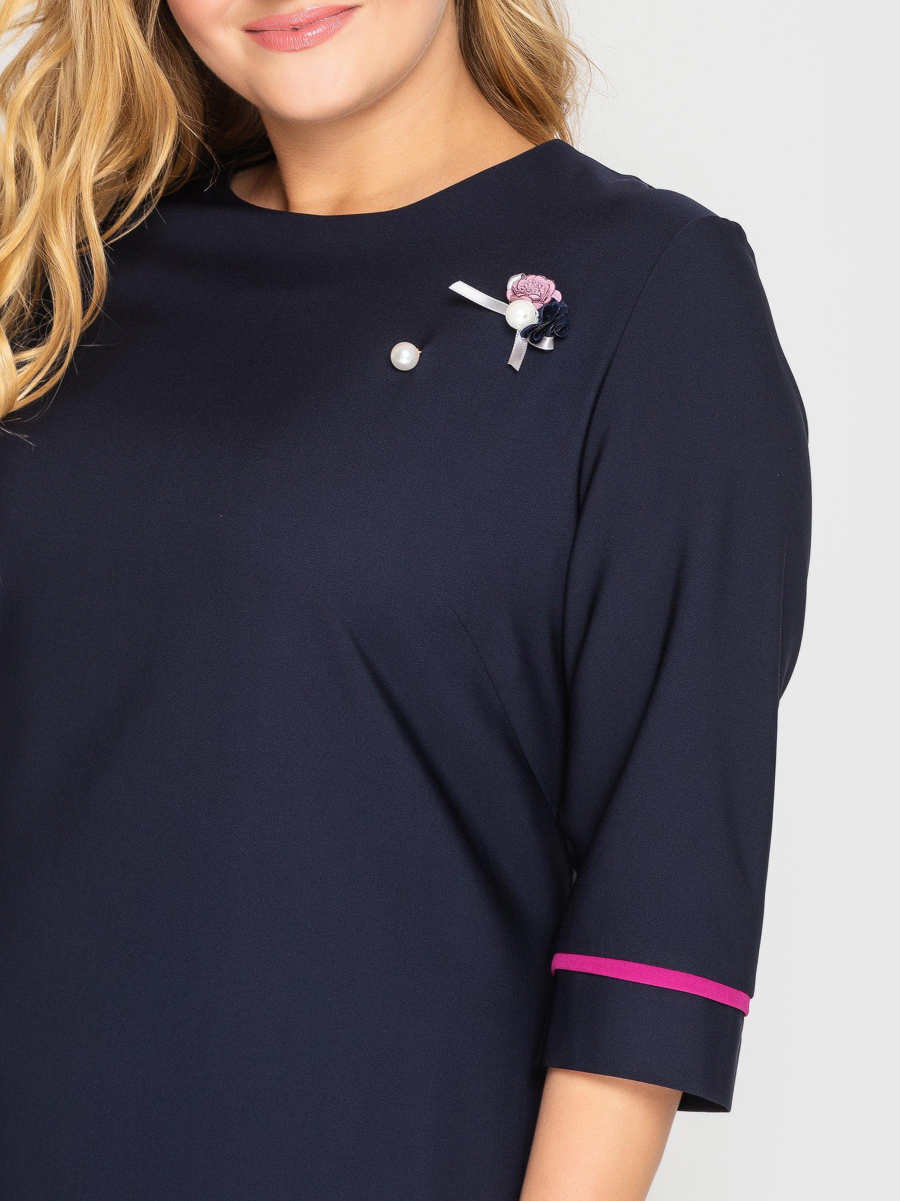 Платье VLAVI Ванда р. 56 Синий (121703-56) - фото 4