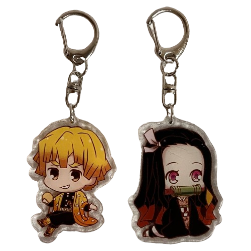 Набор брелок Клинок Рассекающий Демонов 2 шт. (286)