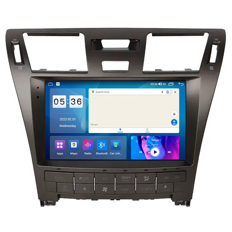 Автомагнитола штатная Lesko Prime для Lexus LS IV 2006-2009 г. CarPlay/4G/Wi-Fi/GPS 4/64 GB 9" (11787-72026)