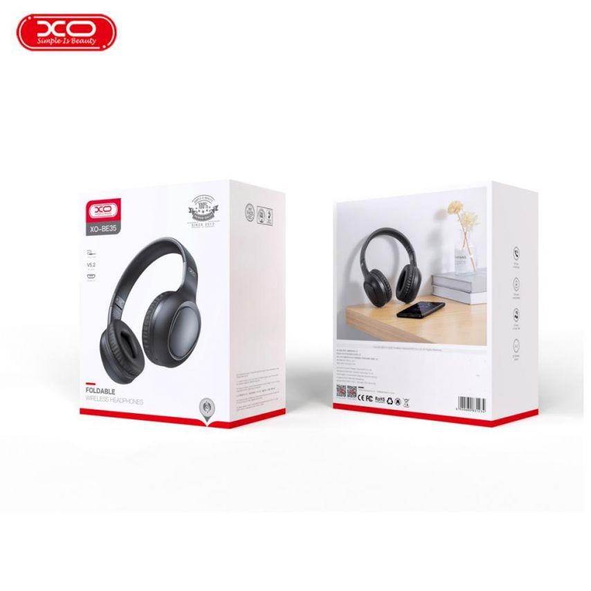 Наушники Bluetooth XO BE35 Черный - фото 2 Наушники Bluetooth XO BE35 Черный - фото 2