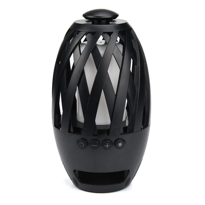 Беспроводная колонка Atmosphere BTS-596-2S c LED Bluetooth Black - фото 1
