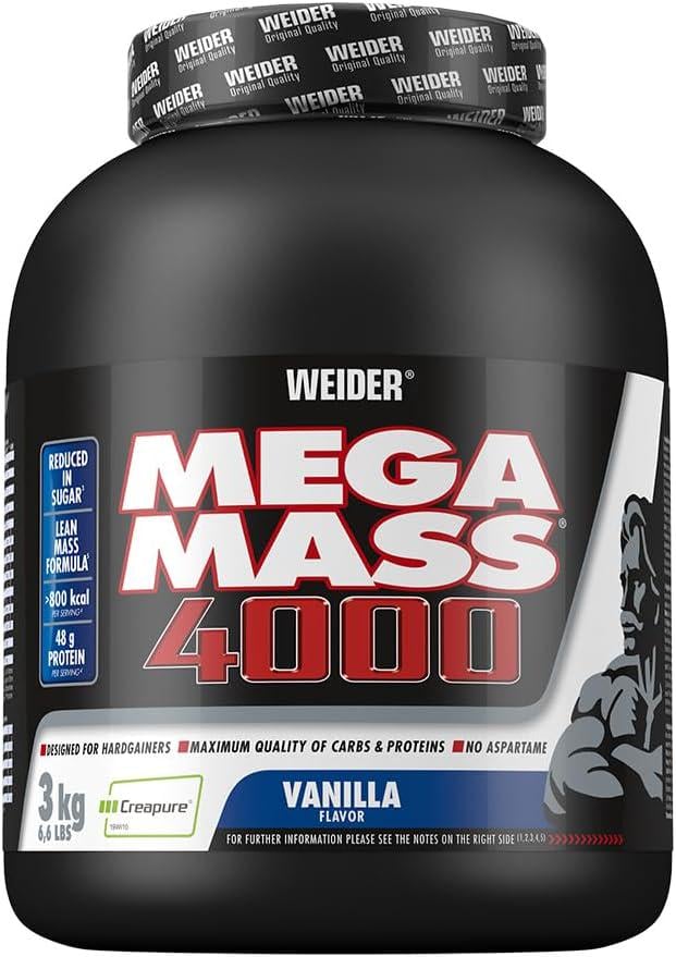 Гейнер Weider Mega Mass 4000 Vanille 3,0 кг