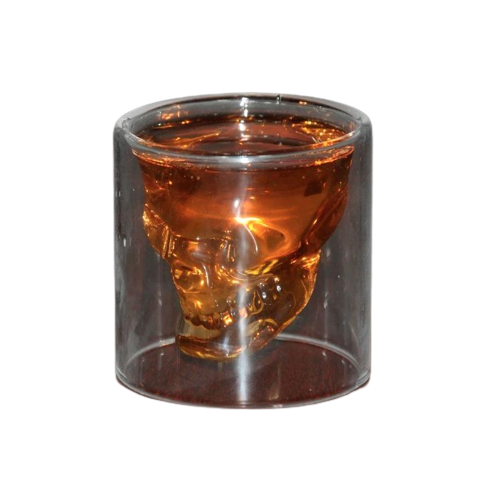 Чарка череп RESTEQ 75 мл 4 шт. (VA-Shot glass skull 4) - фото 1