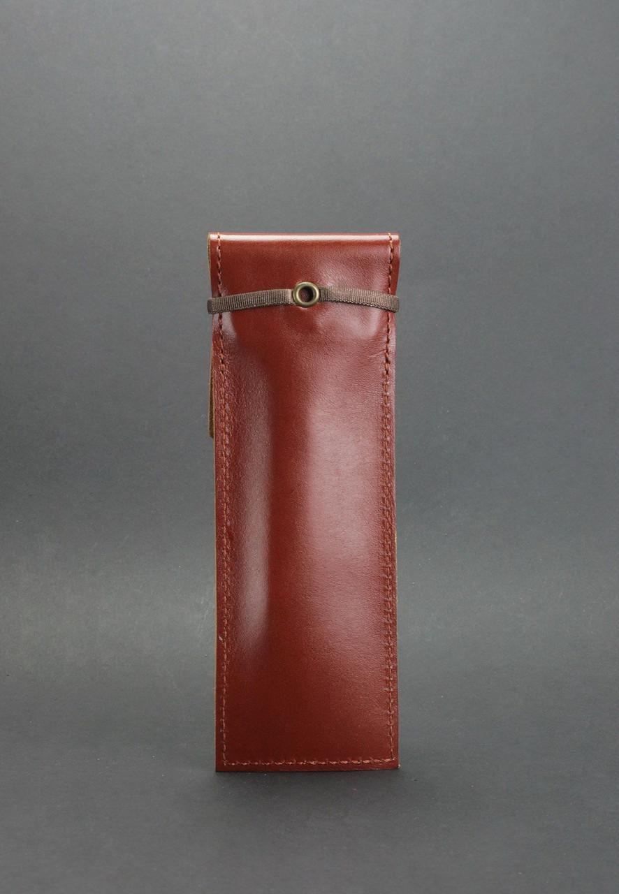 Чехол кожаный для ручек 1.0 Светло-коричневый (A-026308) - фото 4 Чехол кожаный для ручек 1.0 Светло-коричневый (A-026308) - фото 4