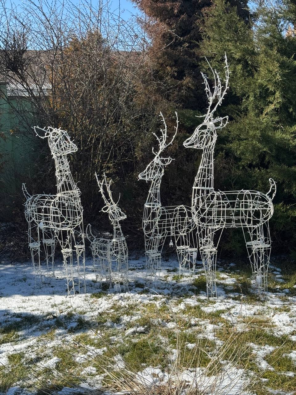 Фігура новорічна Світлодіодний олень 1 м (ol1) - фото 4