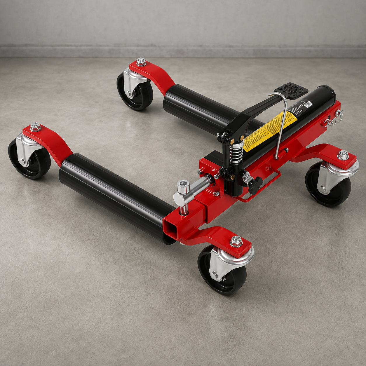 Подъемник для авто Kraft&Dele KD3571 роликовый гидравлический 680 кг 346-650 мм перемещение тяжелых машин/станков/оборудования