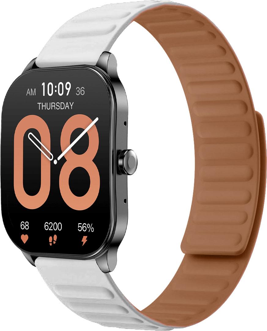 Ремешок Magneter для Amazfit Pop 3S/3R White (34455-29)